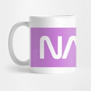 NASA Box Logo - Purple 2 Mug